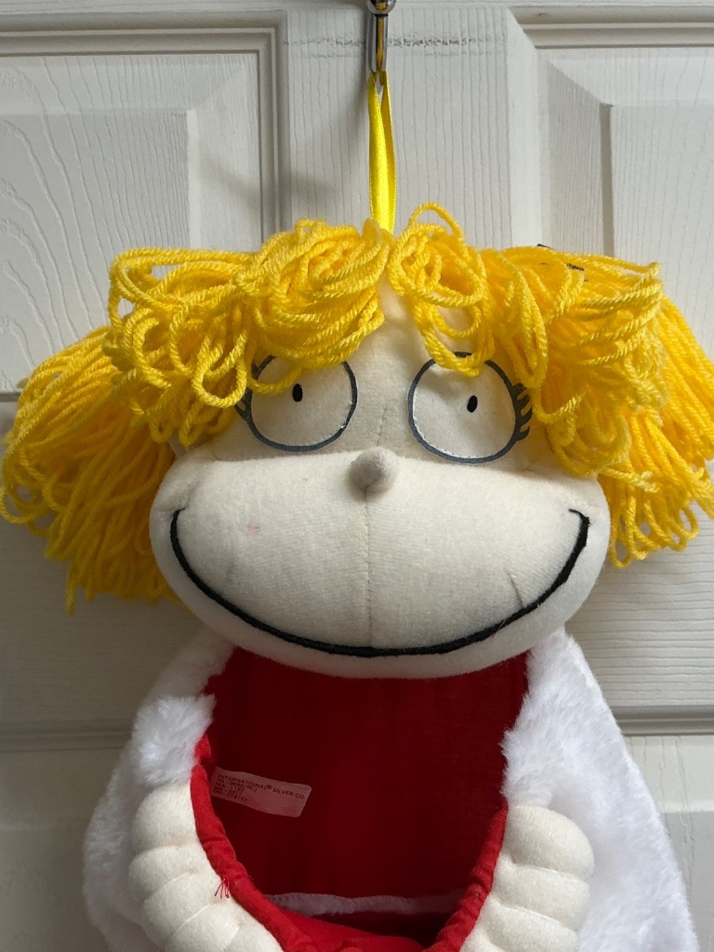 Rugrats Angelica Plush Christmas Stocking 1998 - Picture 2 of 9